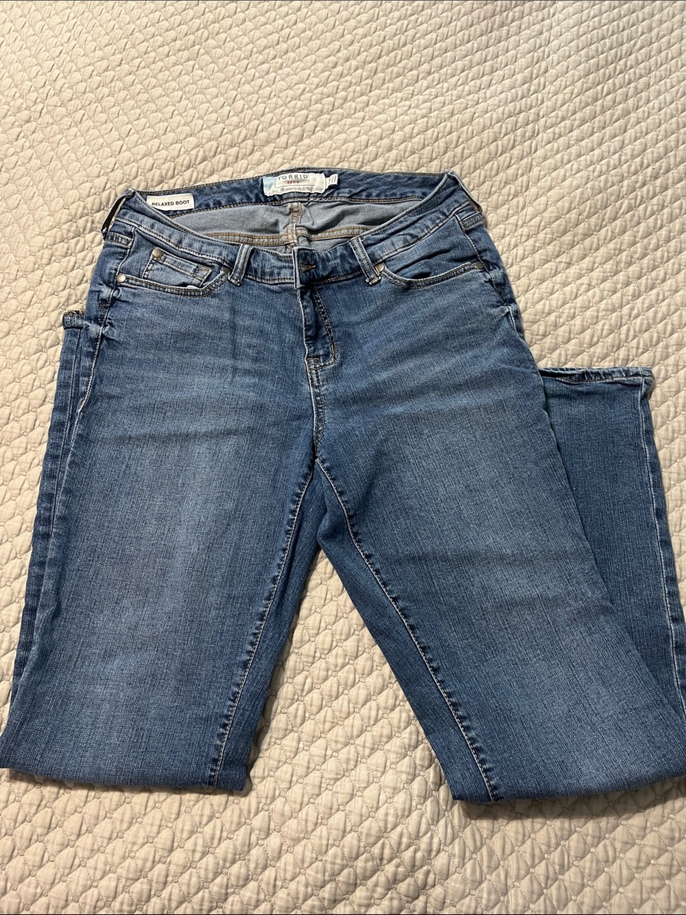 Torrid Mid Wash Bootcut Jeans - Women